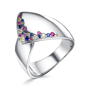 Кольцо R34901-BR_KO_001_WG (Ag 925)