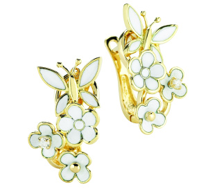 Серьги WD WDHE0016-00 (Au 585)