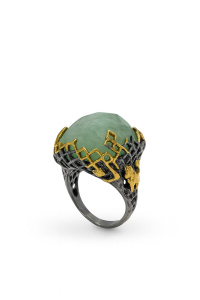 Кольцо Аквамарин