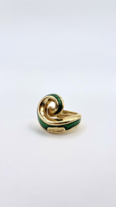 Кольцо Graziella Nastrio06-Green-RN-Y (Ag 925)