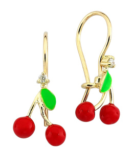 Серьги Тотити TTXE0011-03 (Au 585)