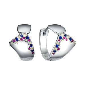 Серьги E34901_SR_001_WG (Ag 925)