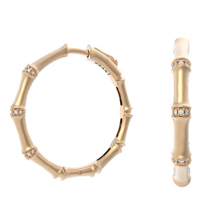 Серьги с бриллиантами 0601684 (Au 585)