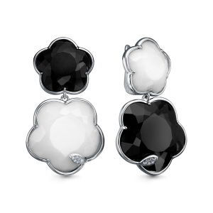 Серьги SE39501-BW_SR_OX_WAG_WG (Ag 925)