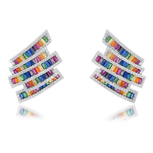 Серьги Rainbow DM3612-7CE (Ag 925)