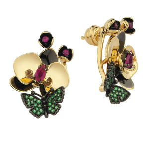 Серьги OR ORHE0024-00 (Au 585)