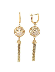 Серьги Bigo BIHE0022-02 (Au 585)