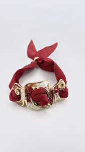 Браслет Graziella Forme12-RedWhite-Br-Y (Ag 925)