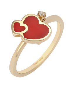 Кольцо Тотити TTHR0006-03 (Au 585)