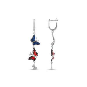 Серьги MB 925 MBHE0017-CZ (Ag 925)