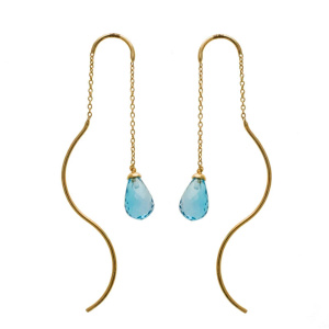 Серьги Golden L ISE0027 (Au 585)