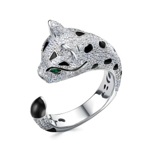 Кольцо HPR2079_KO_ENAM_WG (Ag 925)