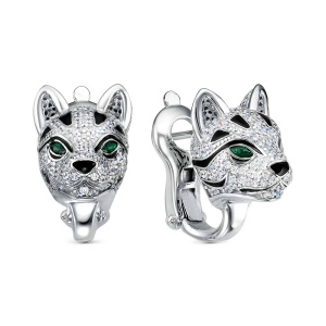 Серьги HPR2098-E_SR_ENAM_WG (Ag 925)