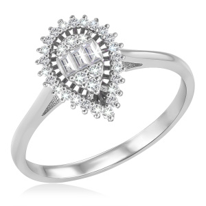 Кольцо с бриллиантами ALY0004-YZ (Au 585)