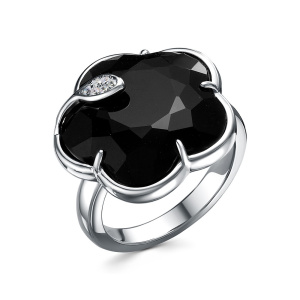 Кольцо SR39501-BW_KO_OX_WG (Ag 925)