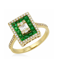 Кольцо с бриллиантами MP01087-YZ-Z-1 (Au 585)