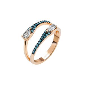 Кольцо DiamLove AYZ01286 (Au 750)