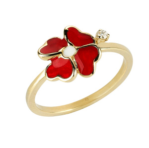 Кольцо Тотити TTHR0010-03 (Au 585)