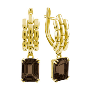 Серьги 00988-20-030014-17 (Au 585)