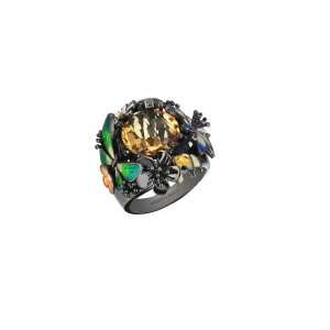 Кольцо WS 925 NNHR0016-CZ (Ag 925)