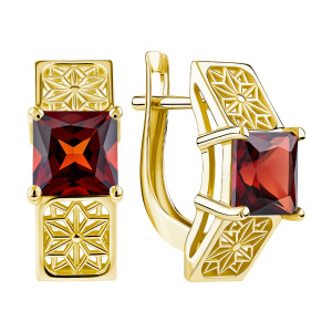 Серьги 00993-20-030014-19 (Au 585)