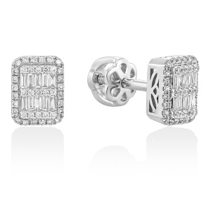 Серьги с бриллиантами ALY0084-KP-1 (Au 585)