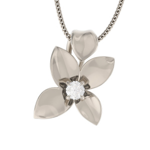 Подвеска с бриллиантами 5501800 (Au 585)