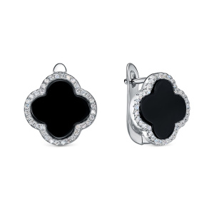 Серьги BO_007_SR_OX_WG (Ag 925)