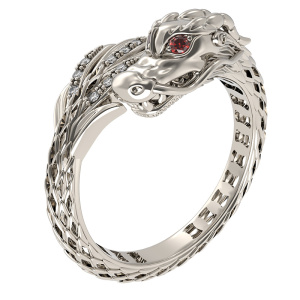 Кольцо с бриллиантами 5106939 (Au 585)