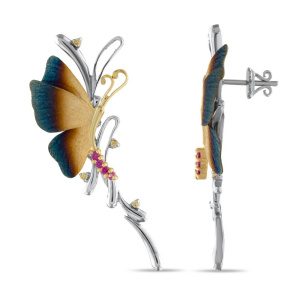 Серьги GW 925 GWHE0062-00 (Ag 925)