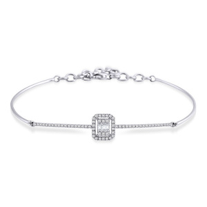 Браслет с бриллиантами MP00060-BL (Au 585)