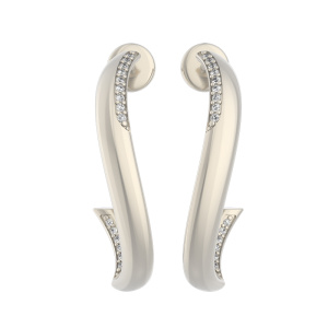 Пусеты с бриллиантами 5701806 (Au 585)