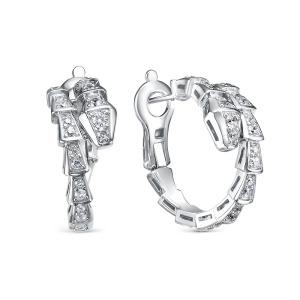 Серьги HPT0415-E4_SR_WG (Ag 925)