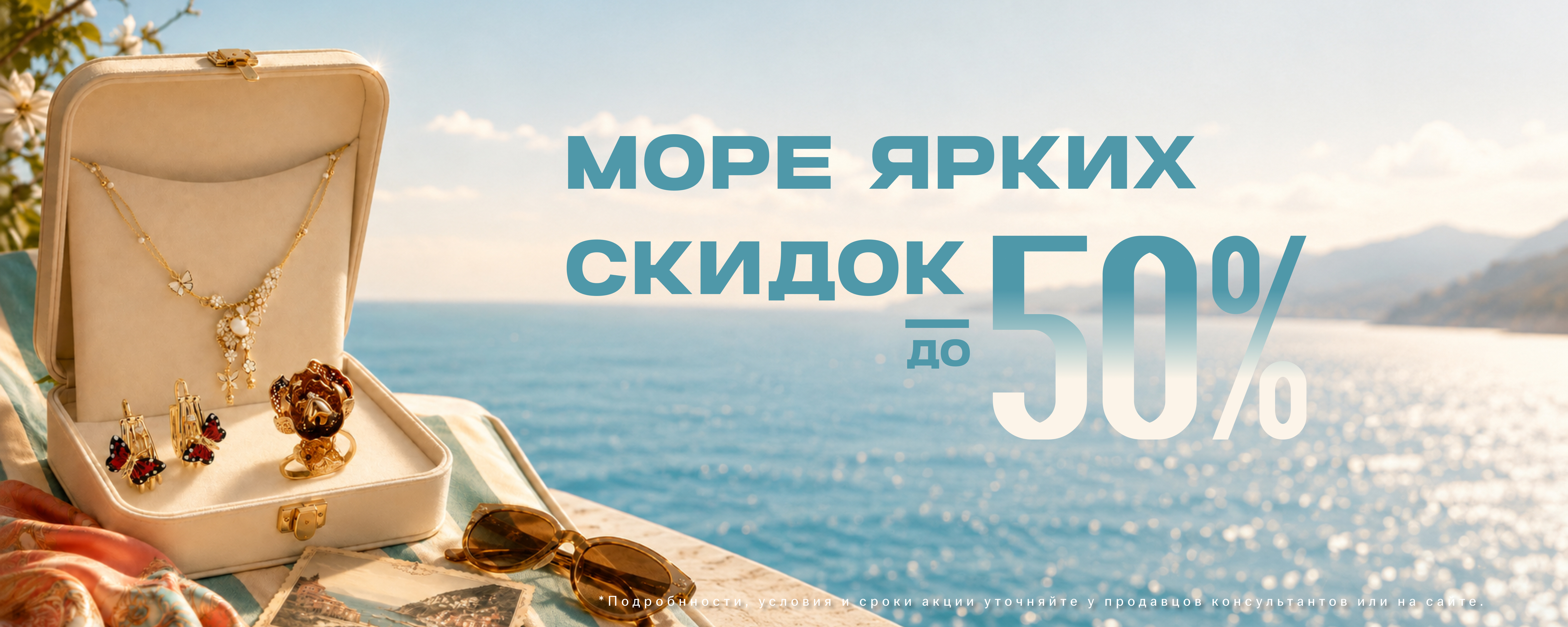 Море ярких скидок до -50%