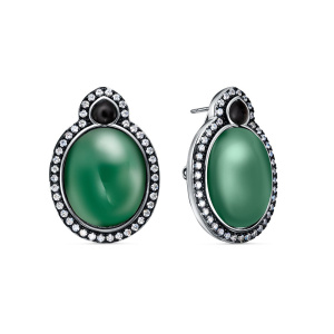 Серьги SE41491_SR_ZAG_WG (Ag 925)