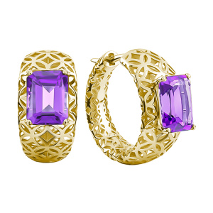 Серьги 00997-20-030014-15 (Au 585)