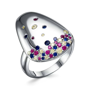 Кольцо R34985_KO_001_WG (Ag 925)