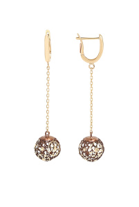 Серьги Bigo BIXE0008-02 (Au 585)