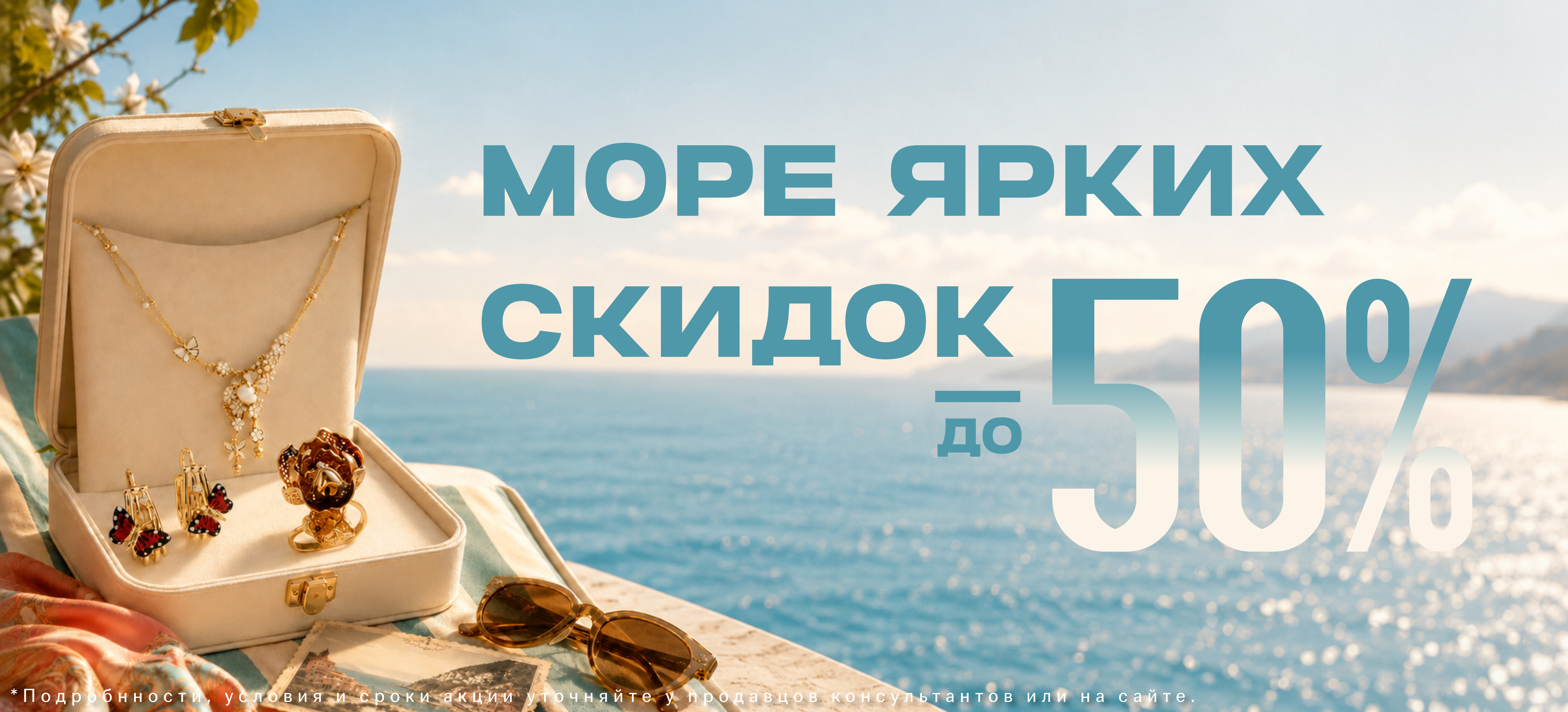 Море ярких скидок до -50%