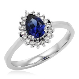 Кольцо с бриллиантами MD16968 (Au 585)