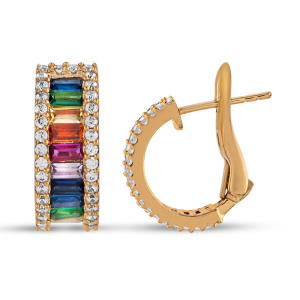 Серьги Rainbow DM3698-7CEG (Ag 925)