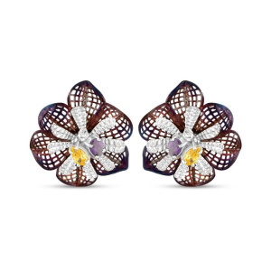 Серьги GLC 925 GLHE0028-CZ (Ag 925)