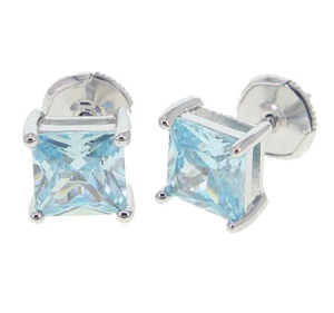 Серьги SE-C0725-bl1 (Ag 925)