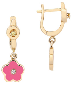 Серьги Тотити TTHE0009-03 (Au 585)