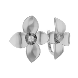 Серьги c бриллиантами 5601840 (Au 585)