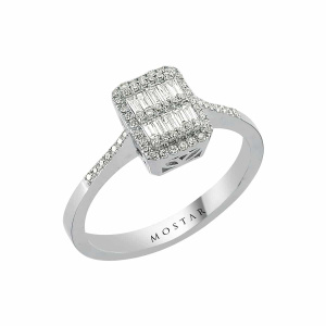 Кольцо с бриллиантами ALYOB58-YZ (Au 585)