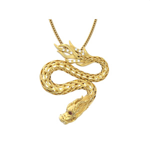 Колье с бриллиантами 9506939 (Au 585)