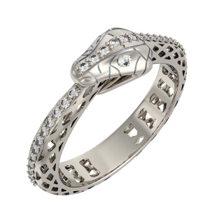 Кольцо с бриллиантами 5101680 (Au 585)